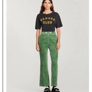 Sandro Green  Pants  European Size 36, Usa Size 6.